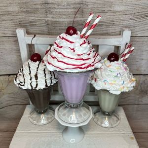 FAUX Strawberry Milkshake